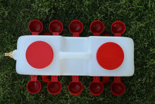 Load image into Gallery viewer, 10 L Automatic Chicken Water Dispenser – 360° Access, 10 Outlets, Float Valve, and Easy-Clean Design