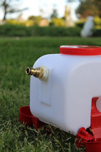 Load image into Gallery viewer, 10 L Automatic Chicken Water Dispenser – 360° Access, 10 Outlets, Float Valve, and Easy-Clean Design