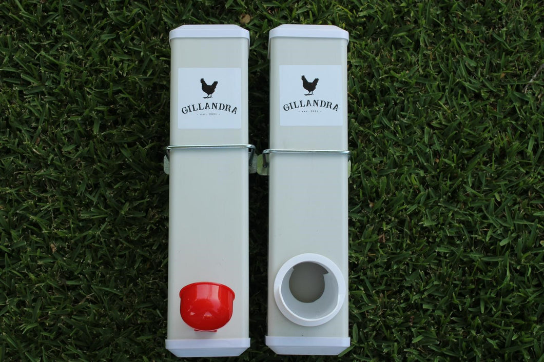 Chicken Feeder & Drinker Combo – 3.6 kg Feed + 3.6 L Water