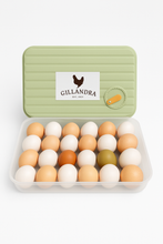 Load image into Gallery viewer, Stackable Egg Fridge Storage Container
